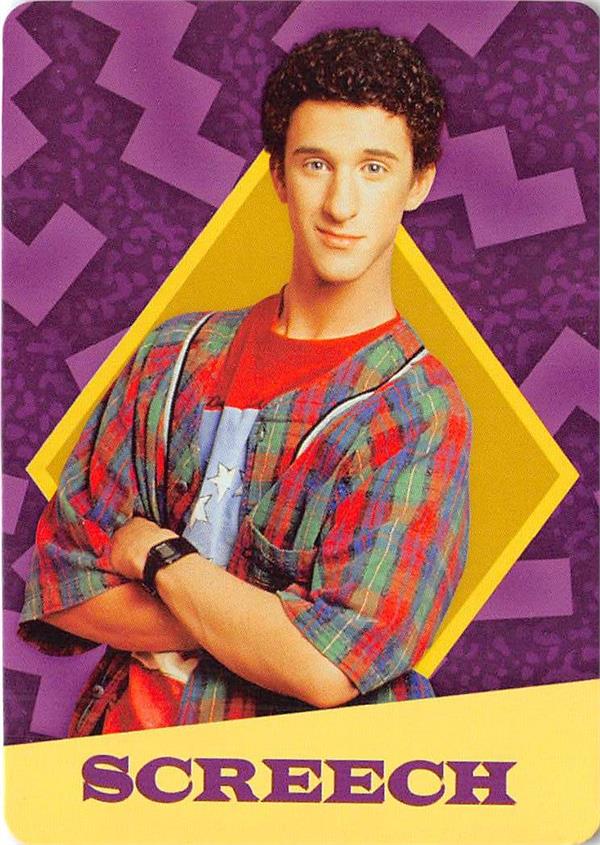 Dustin Diamond As Screech Powers Saved By The Bell Trading Card