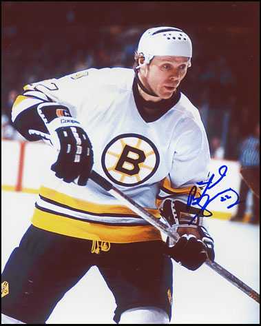 Used Hockey Skates >> Butch Goring autographed 8x10 Photo (Boston Bruins) Used Hockey Skates >> Butch Goring autographed 8x10 Photo (Boston Bruins)