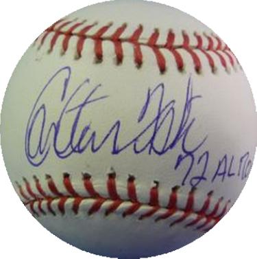 Carlton Fisk Autographed Baseball Inscribed Al Roy