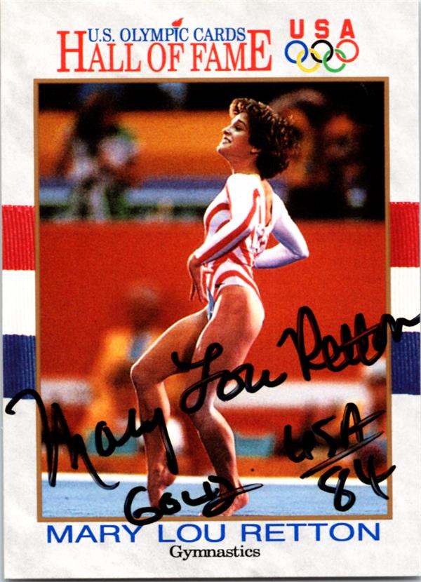 Mary Lou Retton Signed X Usa Gold Olympic Gymast Gymnastics Hot Sex Picture