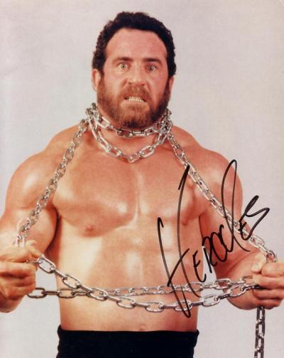 Hercules Hernandez Autographed 8x10 Photo Wrestling