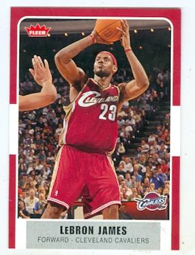 Lebron James Basketball Card Cleveland Cavaliers All Star Nba Mvp