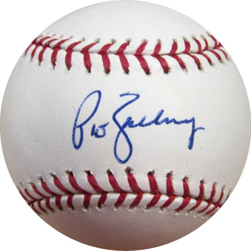 Pat Zachry Autographed Baseball