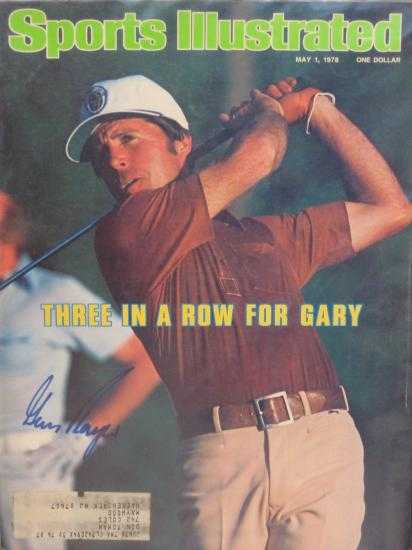 Gary Player Autographed Sports Illustrated Magazine (golf)