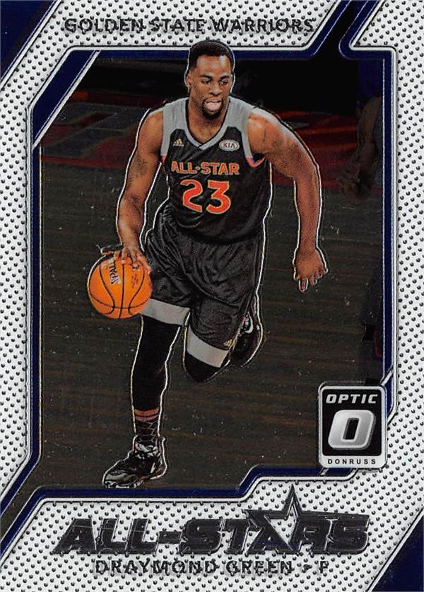 Draymond Green Basketball Card Golden State Warriors All Star 2018