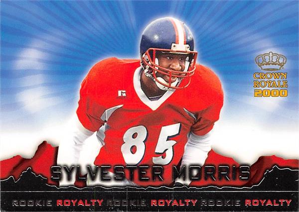 Sylvester Morris Football Card Jackson State 2000 Pacific Crown