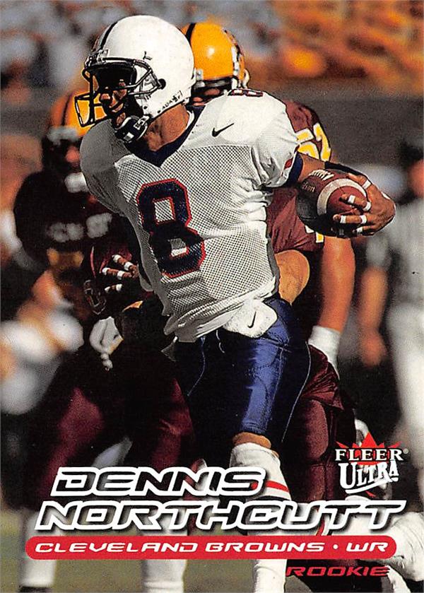 Dennis Northcutt Football Card Arizona Wildcats 2000 Fleer Ultra