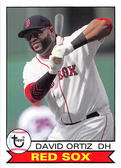 David Ortiz Baseball Card Boston Red Sox All Star Topps Archives