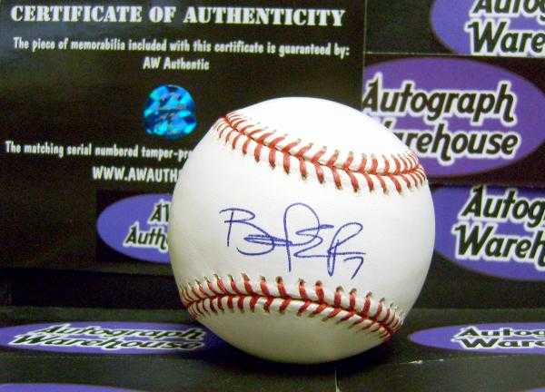 Brandon Phillips Autographed Baseball