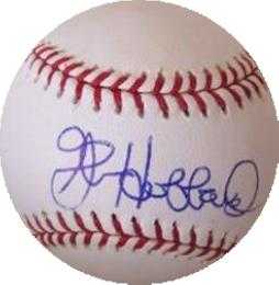Glenn Hubbard autographed baseball card (Atlanta Braves) 1986 Topps #539