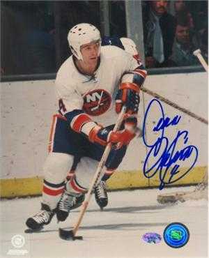 Jean Potvin Autographed 8x10 Photo (new York Islanders)