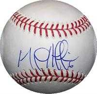 Micah Hoffpauir Autographed Baseball