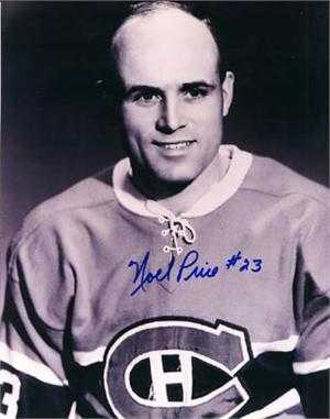 Noel Price autographed 8x10 Photo (Montreal Canadiens)