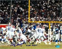 Scott Norwood Autographed X Photo Inscribed Wide Right Buffalo