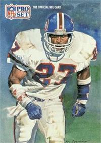 Steve Atwater Football Card Denver Broncos 1991 Pro Set 426