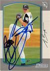 A J Burnett Autographed Baseball Card Florida Marlins Topps