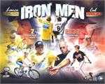 Lance Armstrong & Cal Ripken (IRON MEN) 16x20 Photo