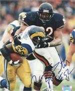 Barry Minter autographed 8x10 Photo (Chicago Bears)