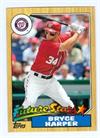 Bryce Harper baseball card (Washington Nationals) 2012 Topps #TM-150