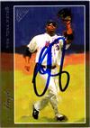 Cliff Floyd Autographed Baseball Card New York Mets 2005 Topps