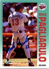 Mike Pagliarulo Autographed Baseball Card Minnesota Twins Fleer