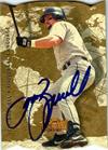 Jeff Bagwell Autographed Baseball Card Houston Astros Sc Upper