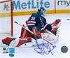 Henrik Lundqvist autographed 8x10 Photo (New York Rangers) Action in goal