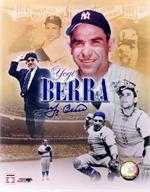 Yogi Berra signed photo (New York Yankees - Collage 8x10 photo)
