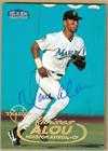 Moises Alou Autographed Baseball Card Florida Marlins Houston Astros