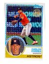 Carlos Correa Baseball Card 2018 Topps Chrome 8 Silver Pack 1983