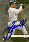 Jeff Bagwell Autographed Baseball Card Houston Astros SC 1999 Upper