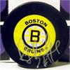 Ray Bourque Autographed Hockey Puck Boston Bruins Hall Of Famer With