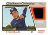 Ryan Braun Player Worn Jersey Patch Baseball Card Milwaukee Brewers