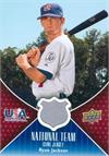 Ryan Jackson Player Worn Jersey Patch Baseball Card Team Usa