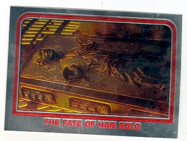 han solo trading card