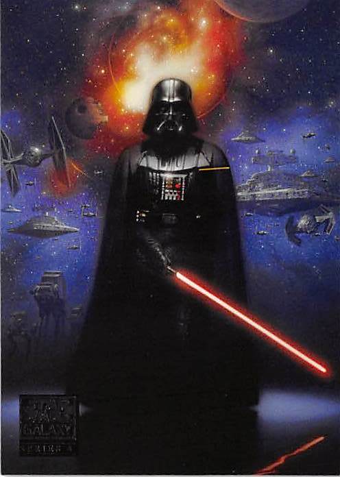 Darth Vader trading card Star Wars Galaxy 2009 Topps #443 78 Sith Lord