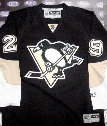 Marc Andre Fleury autographed Jersey Pittsburgh Penguins