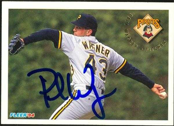 Paul Wagner autographed Baseball Card (Pittsburgh Pirates) 1994 Fleer #623